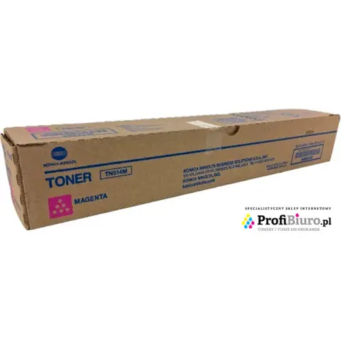 Toner Minolta TN514M - Toner magenta do Konica Minolta Bizhub C458, C558, C658